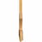 Ekena Millwork Redmond Rough Sawn Timber Gable Bracket, Western Red Cedar, 96"W x 28"H x 2"D x 6"F, 7/12 Pitch GBW096X28X0206RED00RWR - alternate 2